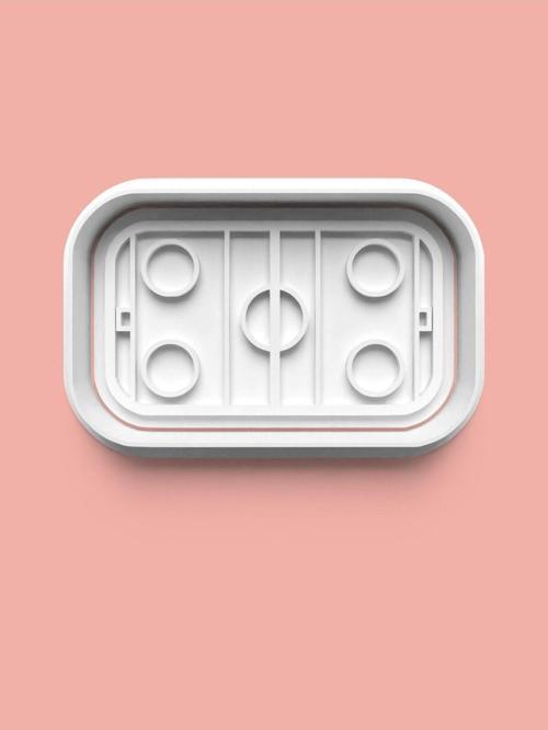 Buz Hokeyi Sahası Kurabiye Kalıbı Ve Şeker Hamuru Kalıbı