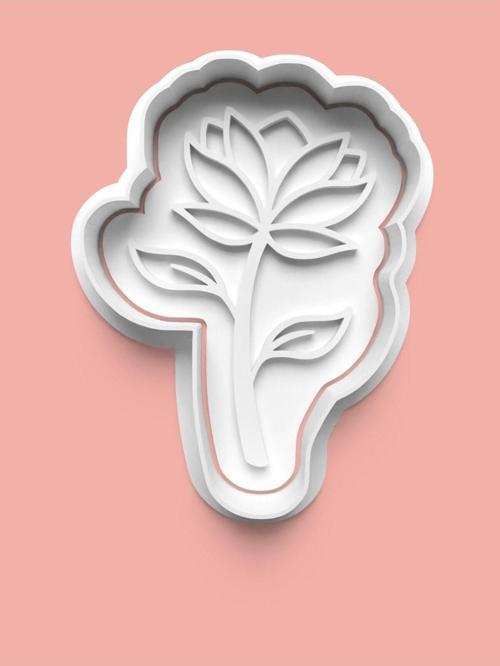 Bahar Çiçeği 8.Model Kurabiye Kalıbı Ve Şeker Hamuru Kalıbı