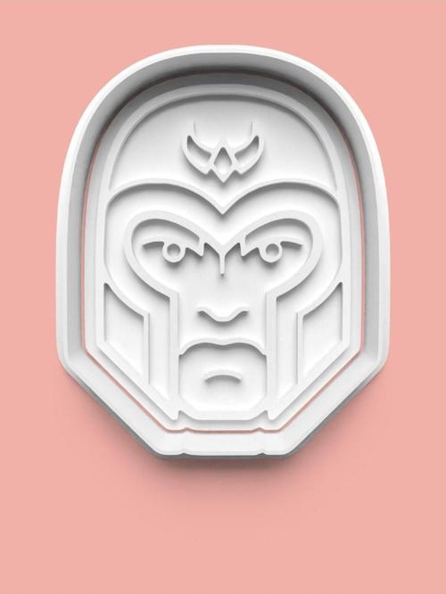 Magneto Figürü Kurabiye Kalıbı Ve Şeker Hamuru Kalıbı