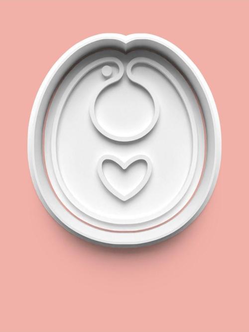 Bebek Önlüğü Kurabiye Kalıbı Ve Şeker Hamuru Kalıbı