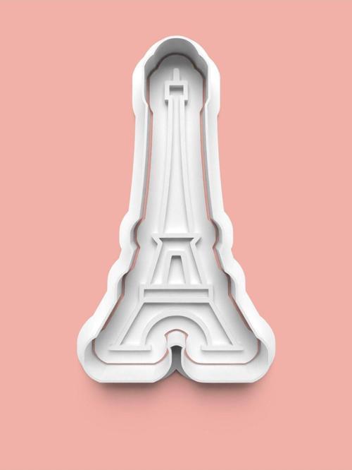 Eyfel Kulesi Kurabiye Kalıbı Ve Şeker Hamuru Kalıbı