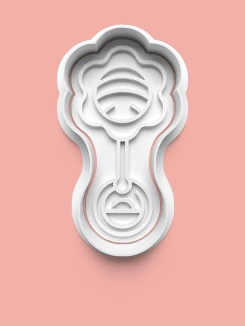 Bebek Çıngırak Kurabiye Kalıbı Ve Şeker Hamuru Kalıbı