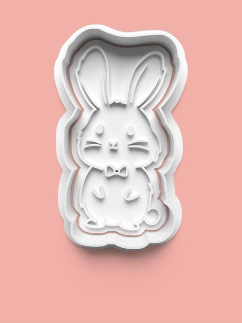 Papyonlu Tavşan Kurabiye Kalıbı Ve Şeker Hamuru Kalıbı