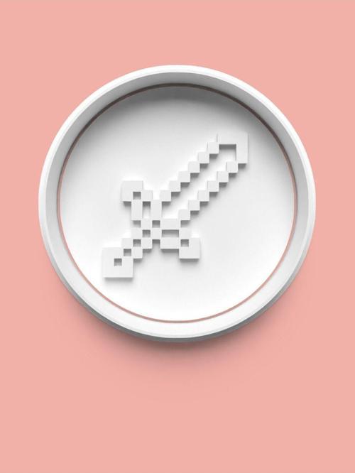 Minecraft Kılıcı Kurabiye Kalıbı Ve Şeker Hamuru Kalıbı