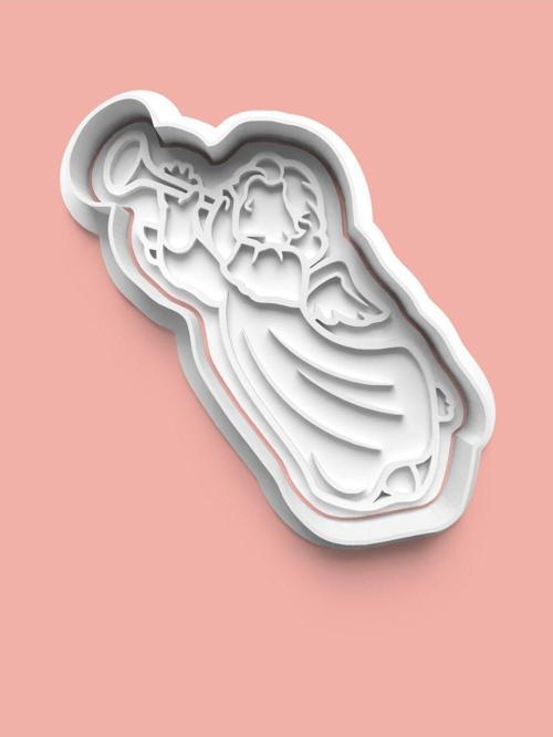 Melek Figürü Kurabiye Kalıbı Ve Şeker Hamuru Kalıbı