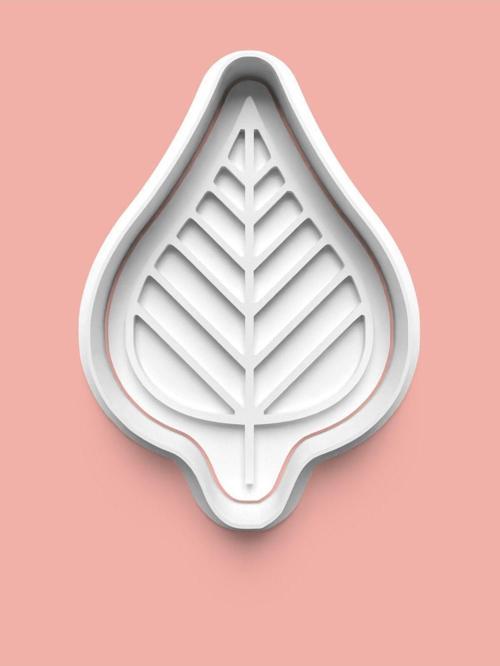 Yaprak Figürü Kurabiye Kalıbı Ve Şeker Hamuru Kalıbı