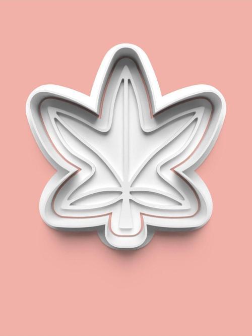 Yaprak Figürü Kurabiye Kalıbı Ve Şeker Hamuru Kalıbı