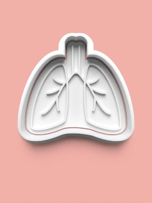 Akciğer Organı Kurabiye Kalıbı Ve Şeker Hamuru Kalıbı