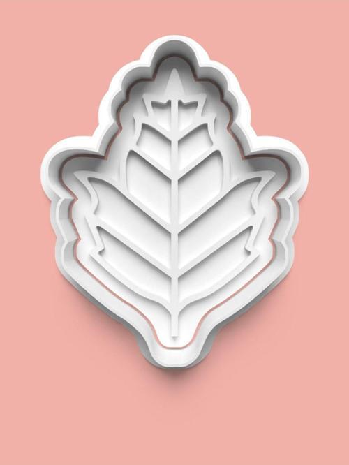 Yaprak Figürü Kurabiye Kalıbı Ve Şeker Hamuru Kalıbı