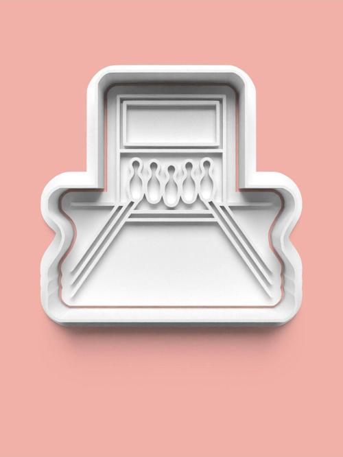 Bowling Figürü Kurabiye Kalıbı Ve Şeker Hamuru Kalıbı