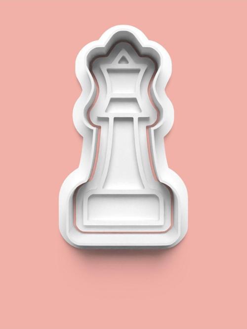 Satranç Fil Taşı Figürü Kurabiye Kalıbı Ve Şeker Hamuru Kalıbı