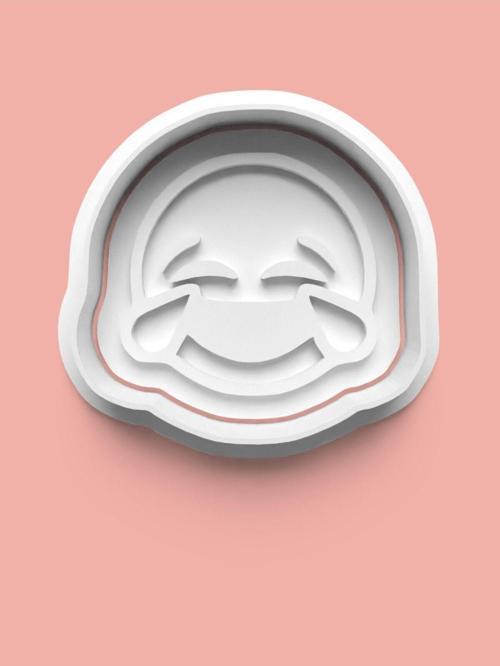 Emoji Surat İfadesi Kurabiye Kalıbı Ve Şeker Hamuru Kalıbı