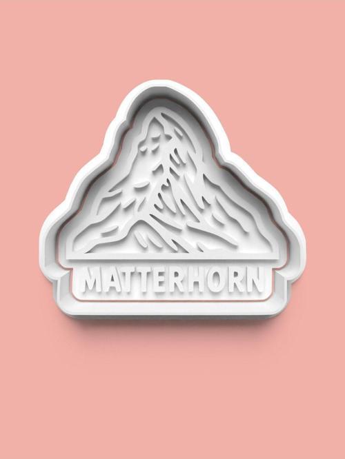 Matterhorn Dağ Figürü Kurabiye Kalıbı Ve Şeker Hamuru Kalıbı