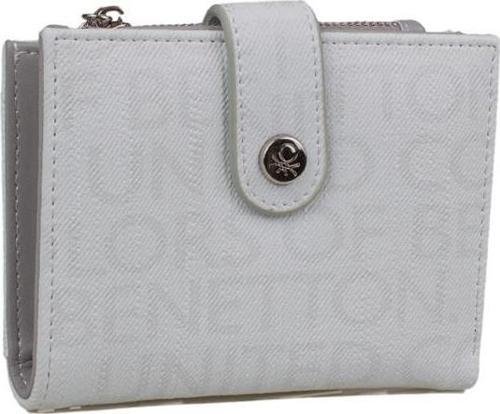 Beyaz Monogram Eskitme Kadın Kartlık Cüzdan BNT 1310