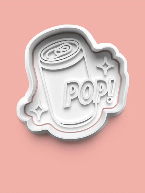 Pop Figürlü Eğlence Temalı Kurabiye Kalıbı Ve Şeker Hamuru Kalıbı