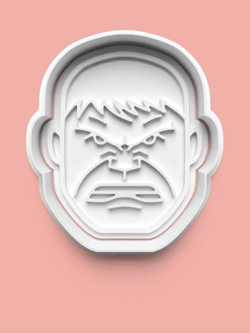 Hulk Figürü Kurabiye Kalıbı Ve Şeker Hamuru Kalıbı