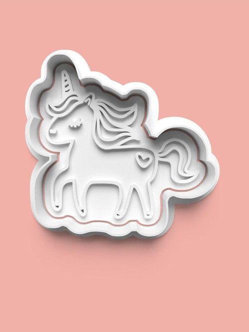 Unicorns Kurabiye Kalıbı Ve Şeker Hamuru Kalıbı
