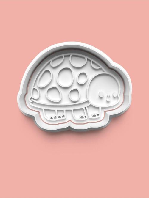 Kaplumbağa Figürü Kurabiye Kalıbı Ve Şeker Hamuru Kalıbı