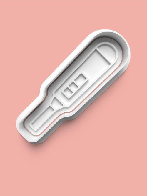 Gebelik Testi Figürü Kurabiye Kalıbı Ve Şeker Hamuru Kalıbı