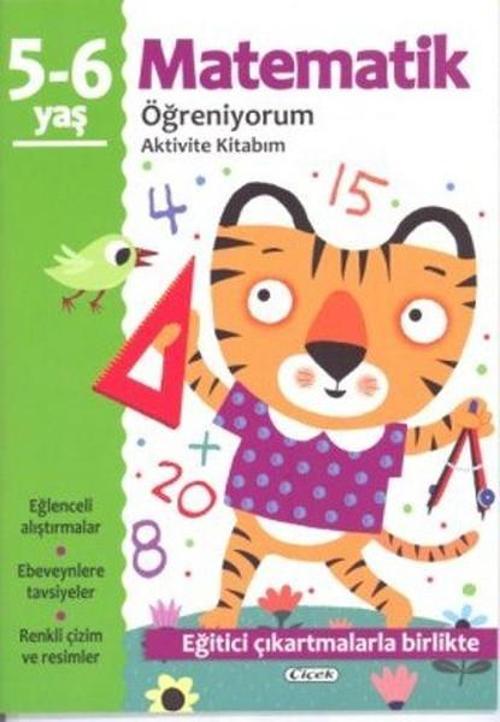 Matematik Öğreniyorum 5-6 Yaş-Aktivite Kitabım