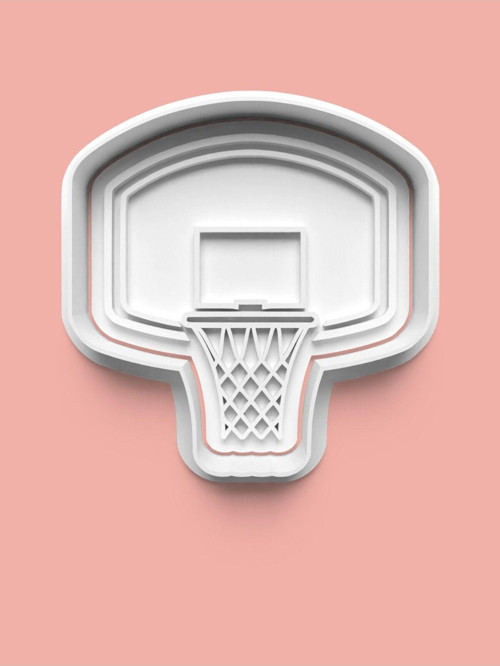Basketbol Potası Kurabiye Kalıbı Ve Şeker Hamuru Kalıbı