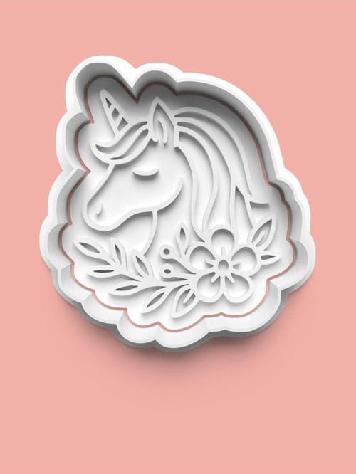 Unicorns Temalı Kurabiye Kalıbı Ve Şeker Hamuru Kalıbı