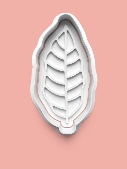 Yaprak Figürü Kurabiye Kalıbı Ve Şeker Hamuru Kalıbı