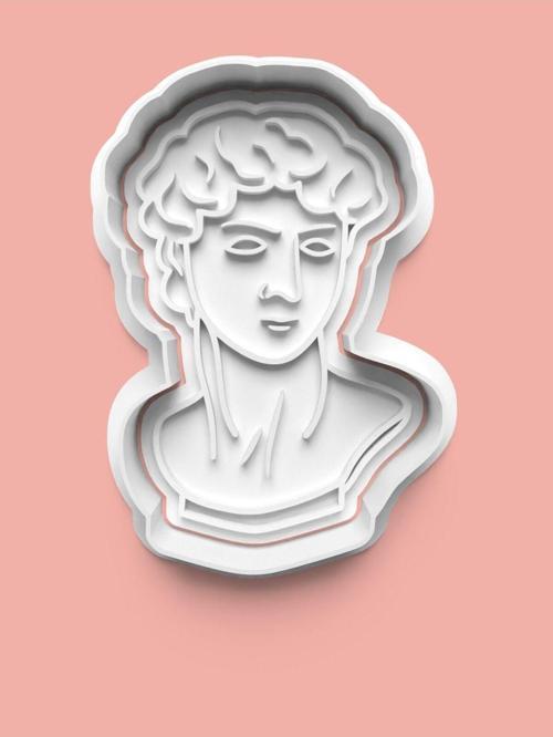 Ressam Temalı Kurabiye Kalıbı Ve Şeker Hamuru Kalıbı