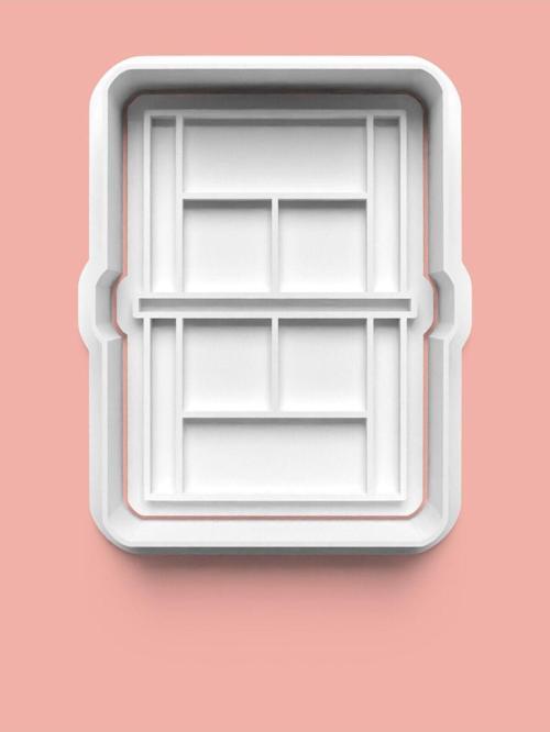 Tenis Kortu Kurabiye Kalıbı Ve Şeker Hamuru Kalıbı