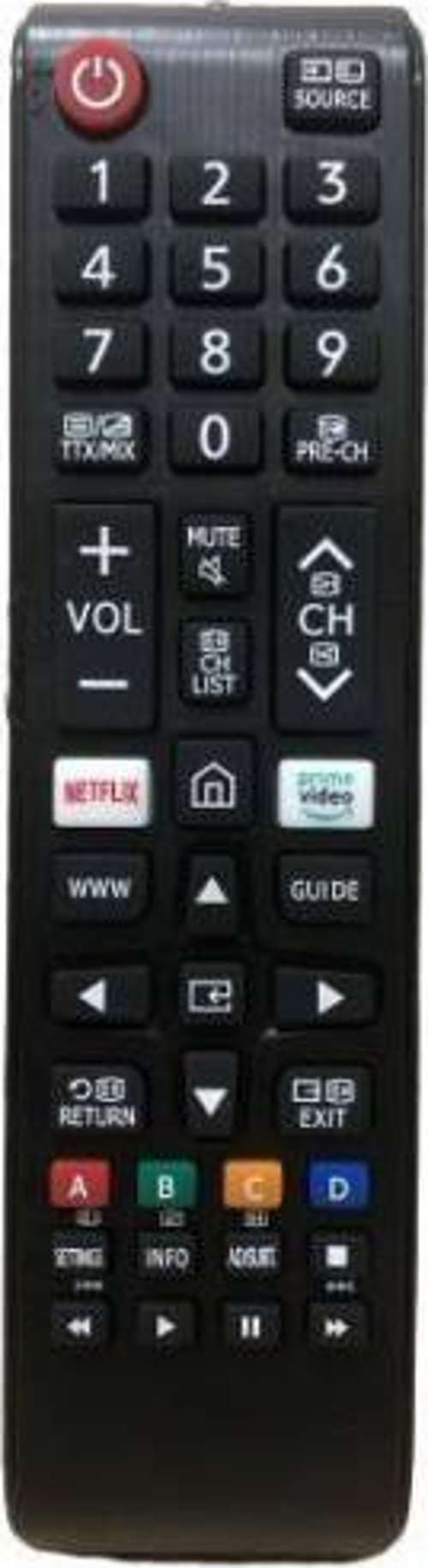 65Q70A ile uyumlu Smart 4k Led Tv Kumandası Netflix