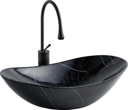 E-2113M5 Tezgah Üstü Porselen Lavabo E-2113M5