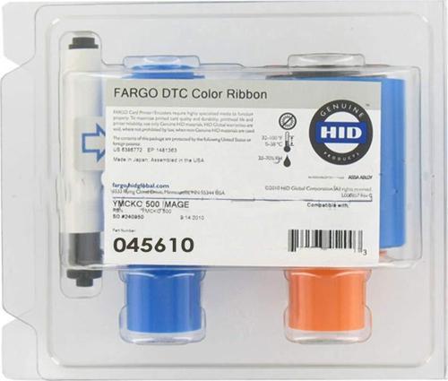 Dtc1500 Tam Panel YMCKO 500 Renkli Baskı Ribon