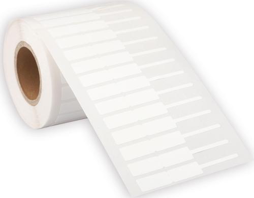 Kuyumcu ve Gözlük Etiketi Beyaz 10 mm X 76 mm ithal