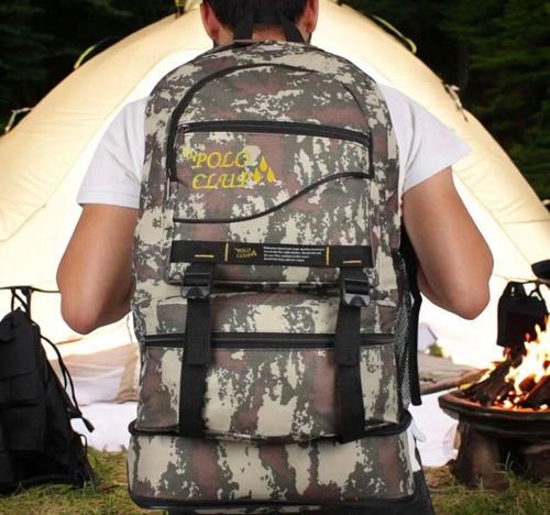 By Polo Clup 65 litre Hacimli Körüklü Dağcı Kamp Seyahat Sırt Çantası