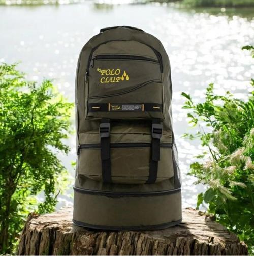 By Polo Clup 65 litre Hacimli Körüklü Dağcı Kamp Seyahat Sırt Çantası