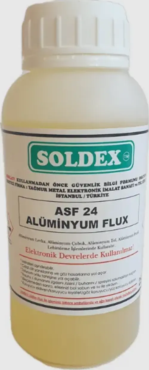 Soldex ASF-24 Alüminyum Flux Lehim Suyu - 250 ml