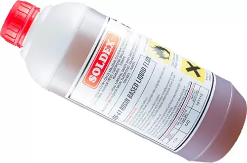 Soldex ASR41 5 LT - Reçine Bazlı Kırmızı Lehim Suyu