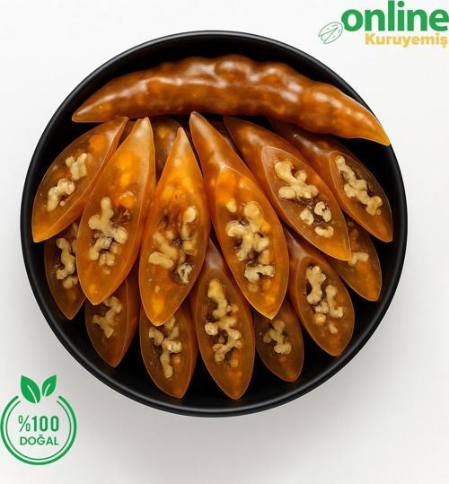 Bal Aromalı Duble Cevizli Sucuk 1000 gr