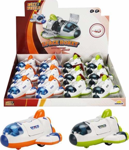 Maxx Wheels Astronotlu Sürtmeli Uzay Mekiği