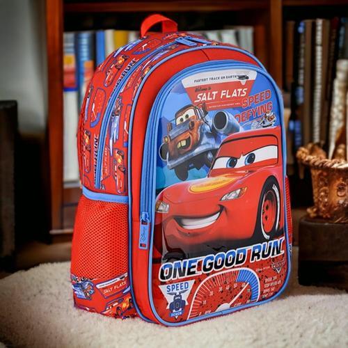 Disney Cars Lisanslı İlkokul Çantası 2 Bölmeli HAWK ONE
