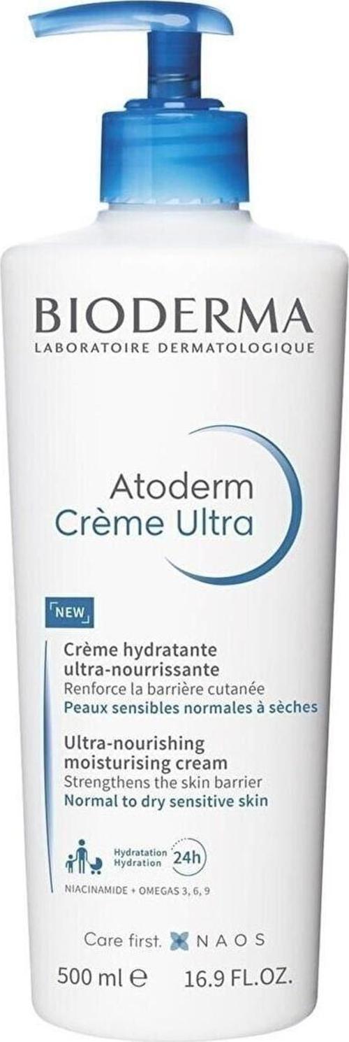 Atoderm Cream Ultra 500 mlKuru Ciltler İçin Ultra NemlendiriciBesleyici ve Koruyucu Krem...