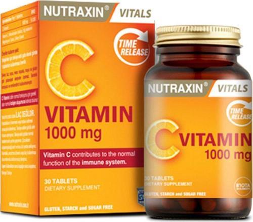 C Vitamin 1000 Mg - C Vitamini Deposu Zaman Salınımlı 30 Tablet