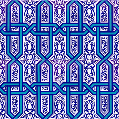 20x20 cm AÇ-009 Çini Karo