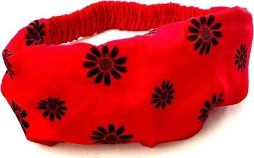 - Çiçek Desenli Saç Bandanası