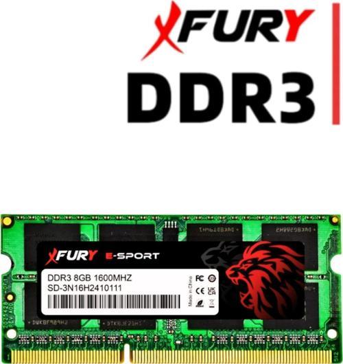 E-SPORT Laptop DDR3 8Gb 1600Mhz Notebook Ram Bellek