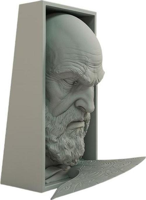 Kratos Kitaplık Dekoru