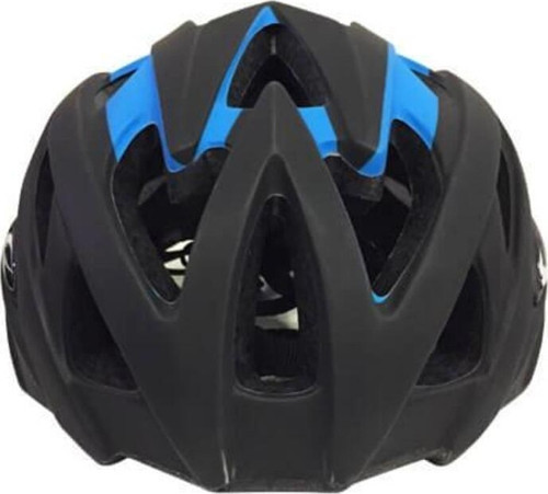 Kask Mv29 Arka Led Lambalı Fileli Siyah/Mavi M Beden Bisiklet Kaskı Medium