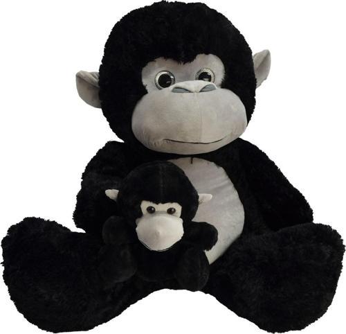 Peluş Yavrulu Goril 70 cm 62930