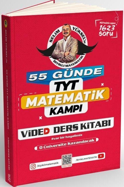 Bıyıklı Matematik TYT Matematik Kampı 55 Günde Video Ders Kitabı