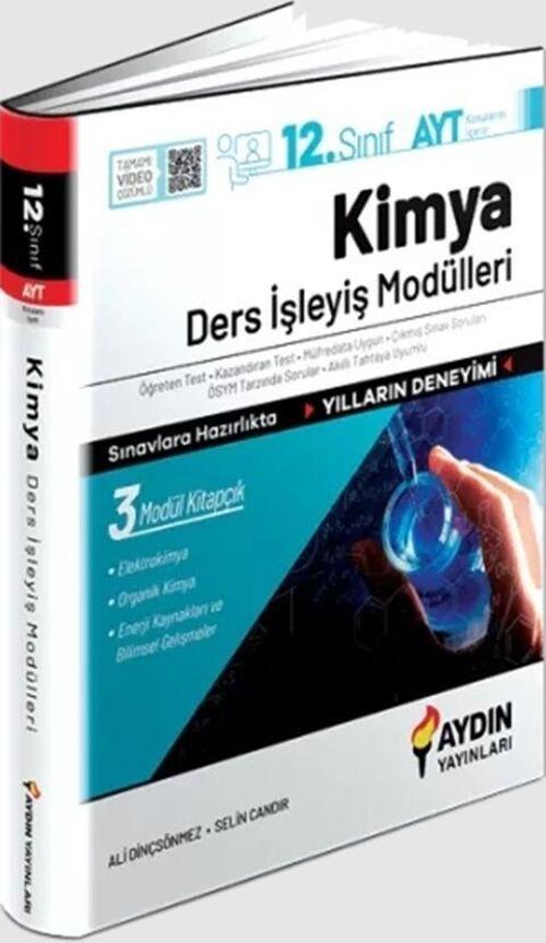 Aydın Yayınları AYT 12. Sınıf Kimya Ders İşleyiş Modülleri